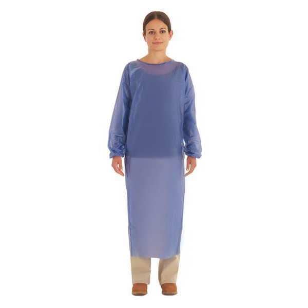 Cleanroom Apron, Blue, Large