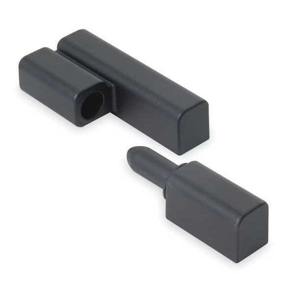 1 1/4 in W x 2 1/2 in H Black Powder Coat Lift-Off Hinge