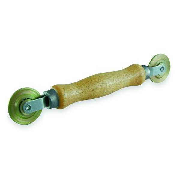 Screen Spline Roller, 8-1/2 In, Wood/Steel