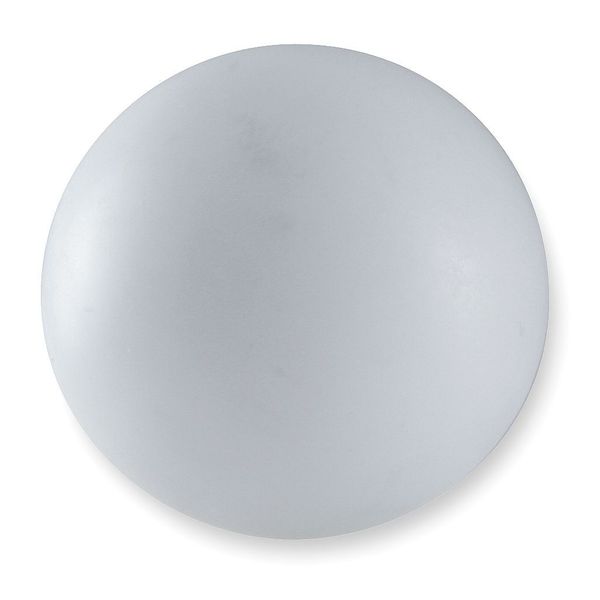 Convex Door Stop, Rubberhite