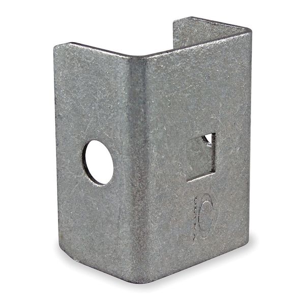Bracket End Cap, Steel, 2-1/4
