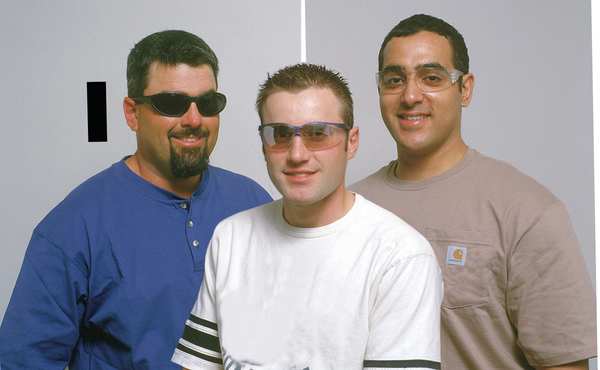 Safety Glasses, Wraparound I/O Polycarbonate Lens, Scratch-Resistant