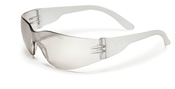 Safety Glasses, Wraparound I/O Polycarbonate Lens, Scratch-Resistant