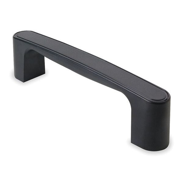 Grab Handle, Plastic, Black, L 8, Unthr. Through Holes
