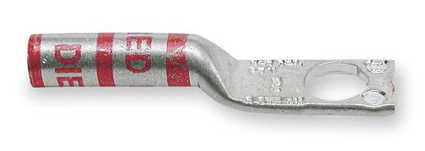 One Hole Lug Compress Connector, 2/0 AWG