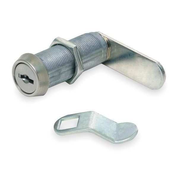 Disc Tumbler Keyed Cam Lock, Keyed Alike, C346A Key, For Material Thickness 1 17/32 in