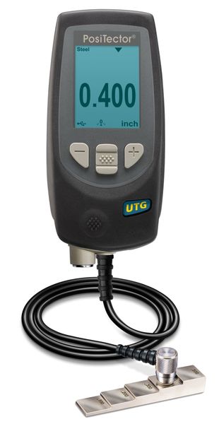 Ultrasonic Thickness Gage, 0.100 to 5 In