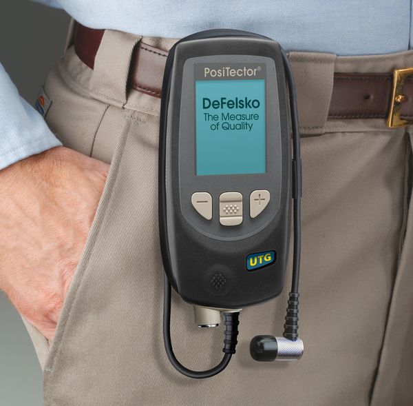 Ultrasonic Thickness Gage, 0.100 to 5 In