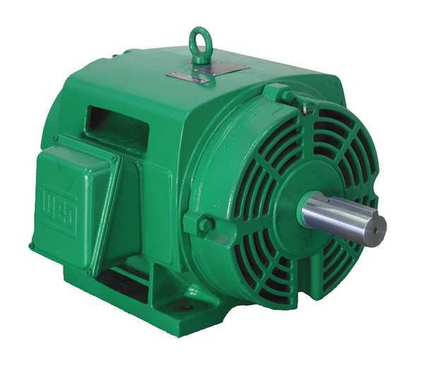 3-Phase General Purpose Motor, 40 HP, 324T Frame, 230/460V AC Voltage, 1,775 Nameplate RPM