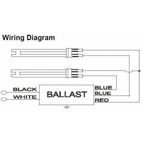 Electronic Ballast, CFL Lamps, 120/277V