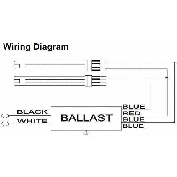 Electronic Ballast, CFL Lamps, 120/277V