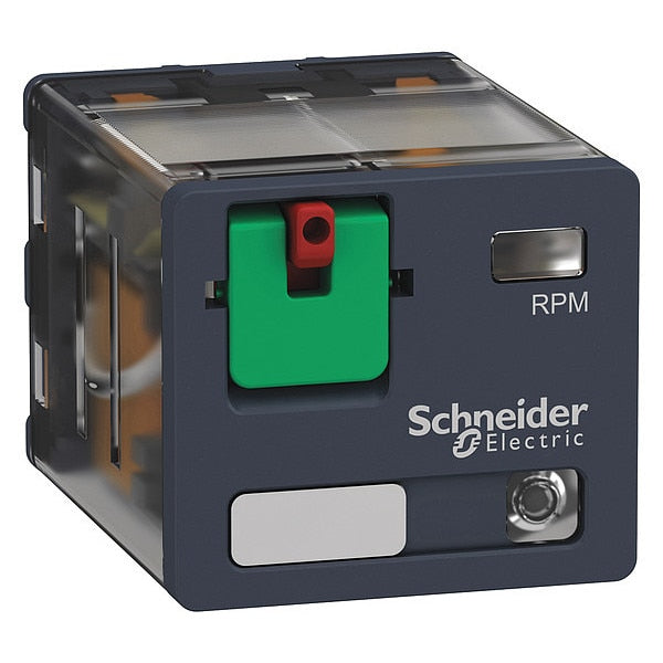 General Purpose Relay, 120V AC Coil Volts, Square, 11 Pin, 3PDT