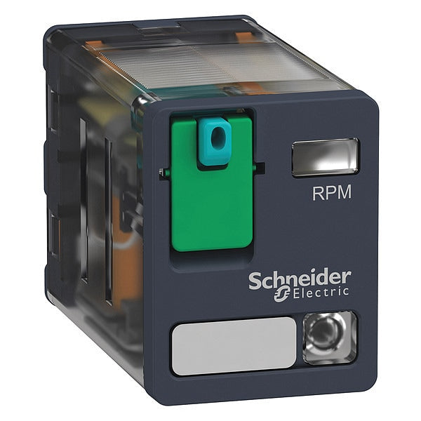 General Purpose Relay, 24V DC Coil Volts, Square, 8 Pin, DPDT