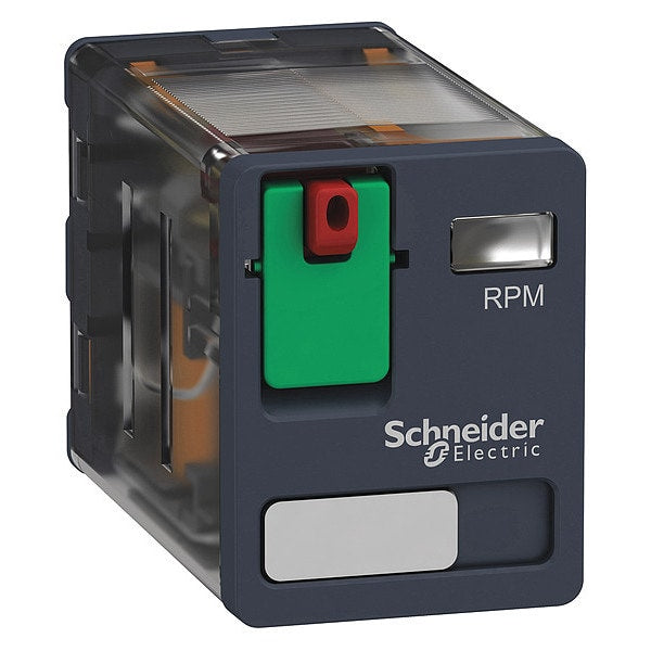 General Purpose Relay, 240V AC Coil Volts, Square, 8 Pin, DPDT