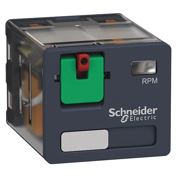 General Purpose Relay, 120V AC Coil Volts, Square, 11 Pin, 3PDT