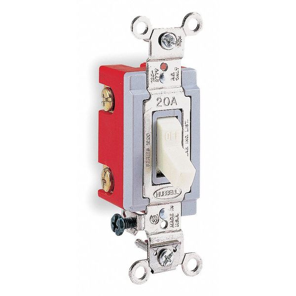Wall Swtch, 3-Way, 120/277V, 20A, Ivry, Toggl