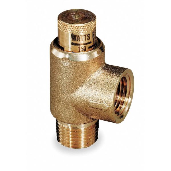Adjustable Relief Valve, 3/4 x 1/2,175psi
