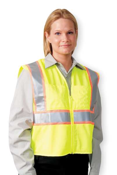 Medium Class 2 High Visibility Vest, Lime
