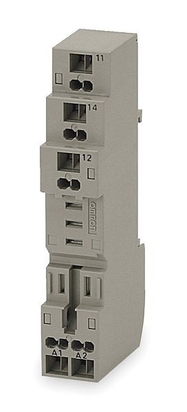 Relay Scket, Finger Safe, Square, 5 Pin, 10A
