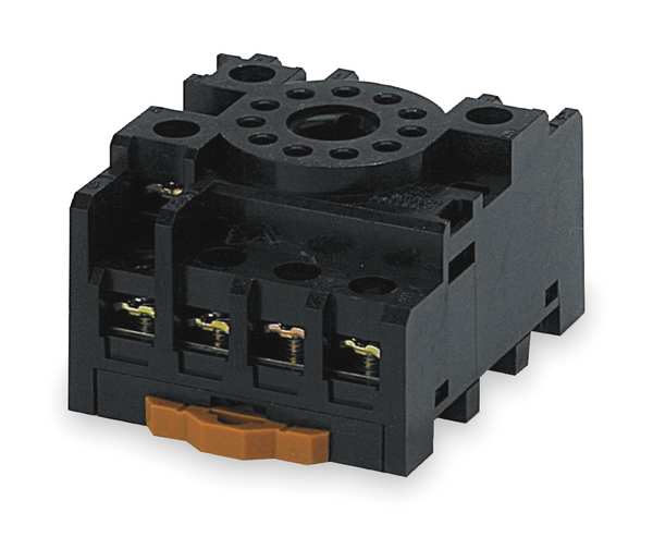 Relay Scket, Finger Safe, Octal, 11 Pin, 10A