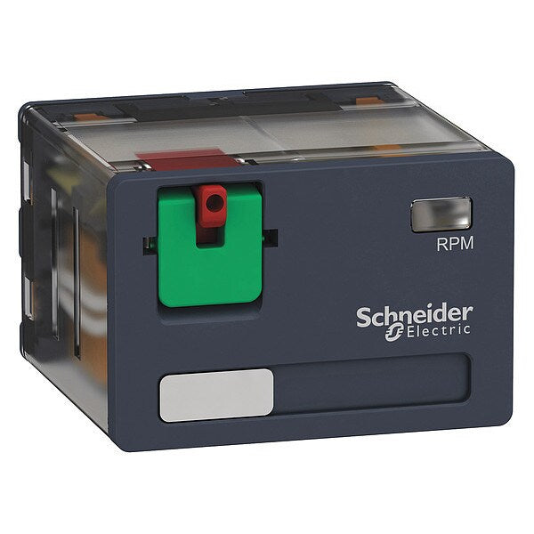 General Purpose Relay, 120V AC Coil Volts, Square, 14 Pin, 4PDT