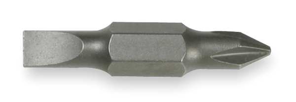 Replacement Bit. #1 Phillips, 3/16-Inch Slotted