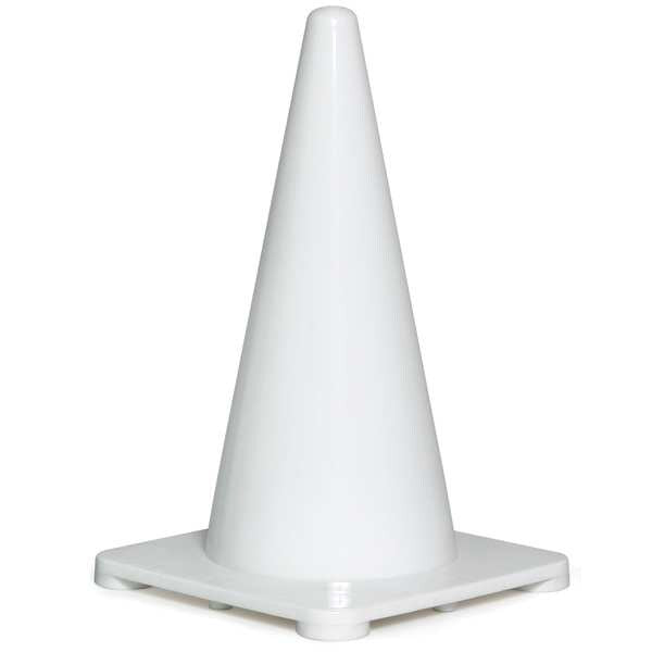 Traffic Cone, 18 In.White