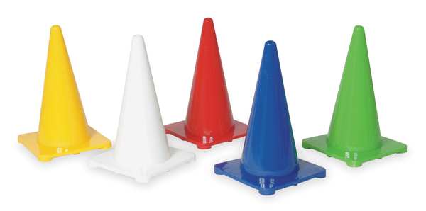Traffic Cone, 18 In.Blue