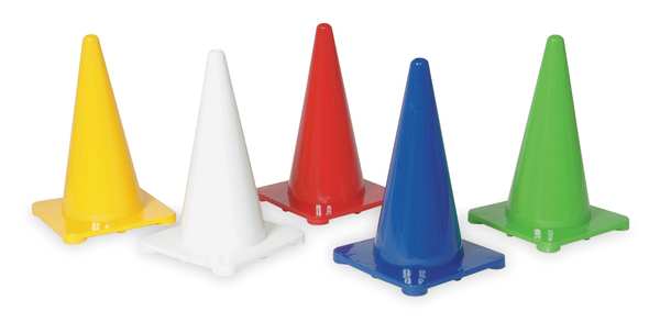 Traffic Cone, 18 In.Yellow