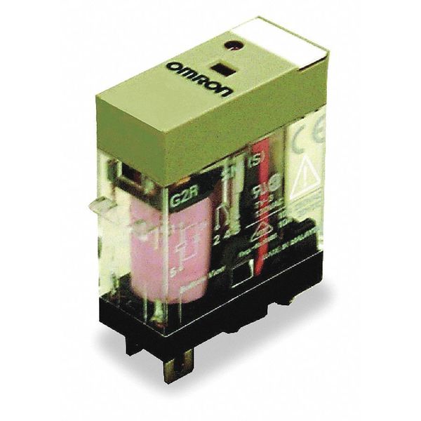 General Purpose Relay, 240V AC Coil Volts, Square, 5 Pin, SPDT