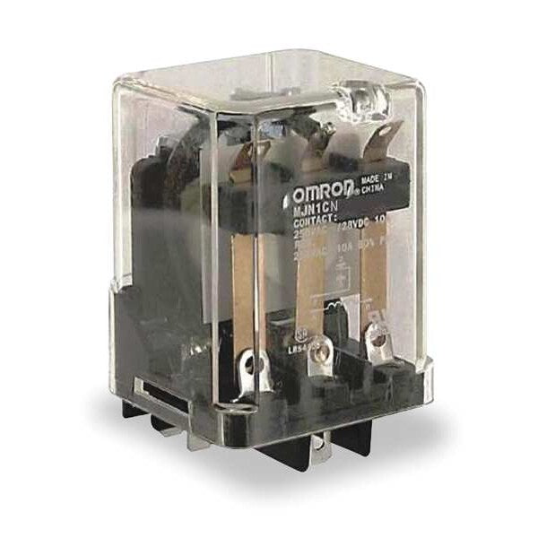 General Purpose Relay, 12V DC Coil Volts, Square, 5 Pin, SPDT