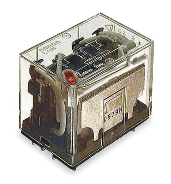 General Purpose Relay, 240V AC Coil Volts, Square, 14 Pin, 4PDT