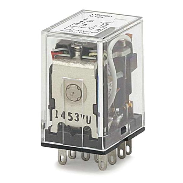 Latching Relay, 10 Pins, Square, 120VAC