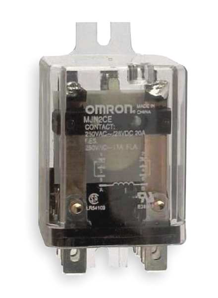Enclosed Power Relay, Surface (Side Flange) Mounted, DPDT, 240V AC, 8 Pins, 2 Poles