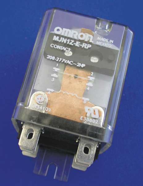 Enclosed Power Relay, 15A, 120VAC, SPDT