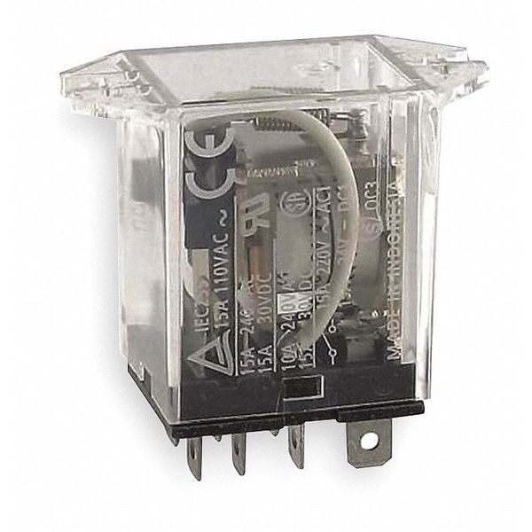 Relay, 8Pin, SPDT, 15A, 24VDC