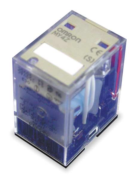 General Purpose Relay, 240V AC Coil Volts, Square, 14 Pin, 4PDT