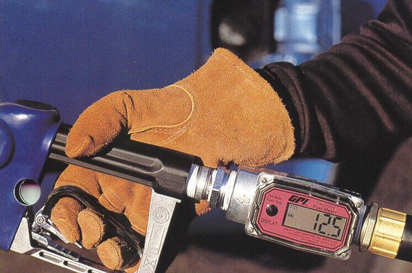 Flowmeter, Turbine, For Fuel, 1 in. FNPT