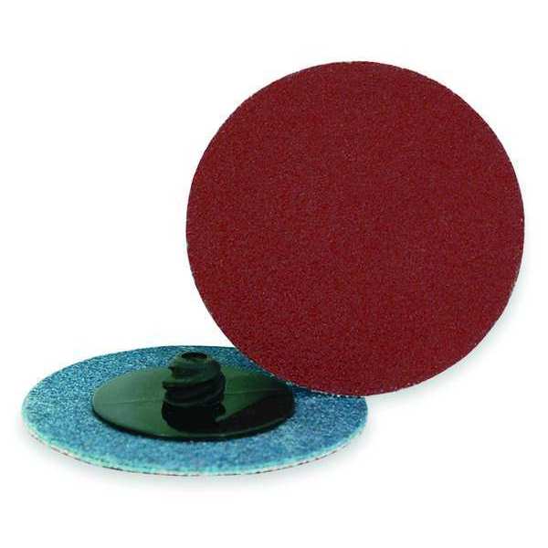 Quick Change Disc, AlO, 3in, 80G, TR, PK25