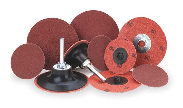 Quick Change Disc, AlO, 3in, 320G, TP, PK50
