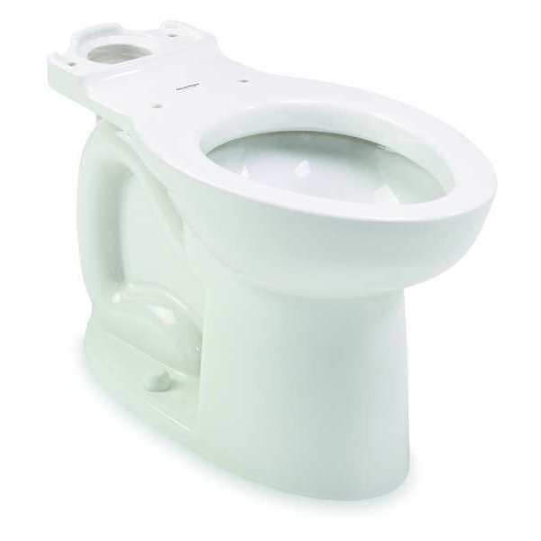 Toilet Bowl, 1.28 gpf, Gravity Fed, Floor Mount, Elongated, White