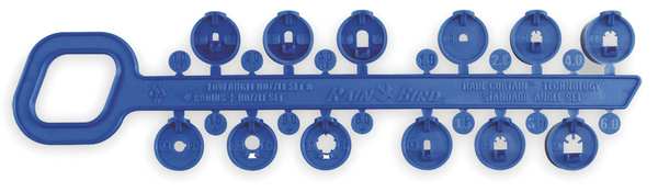 Spray Head Nozzle Set, 0.7 to 8.4 gpm