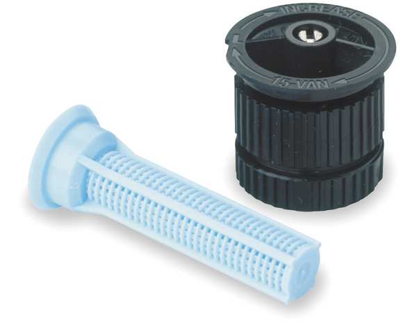 Spray Head Nozzle, 0.65 to 3.7 gpm, PVC