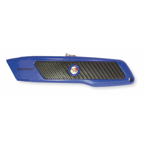 Safety Knife, Self-Retracting, Safety Recessed, General Purpose, Zinc