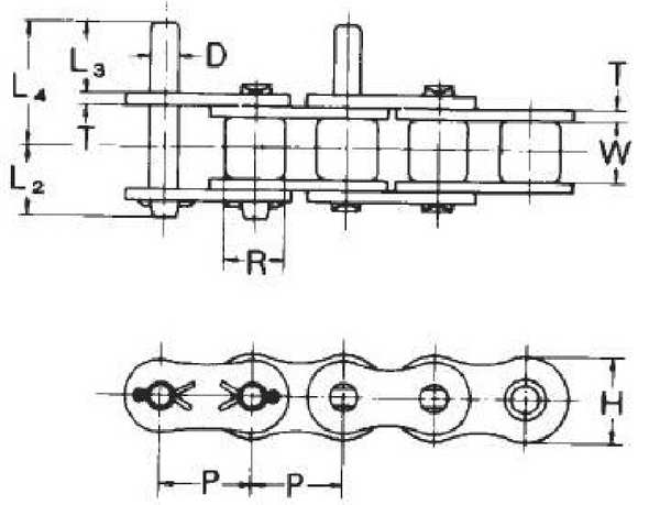 Connecting Roller Link, D-1 Attachment