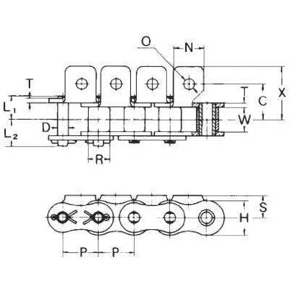 Connecting Roller Link, A-1 Attachment