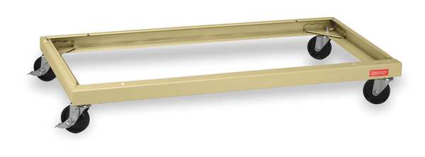 Caster Kit, 48 in W x 24 in D, Sand