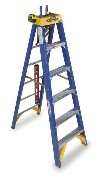 6 ft Fiberglass Stepladder