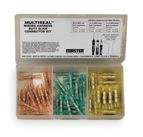 Crimp Connctor Kit, Crimp Trminls, 50 pcs.