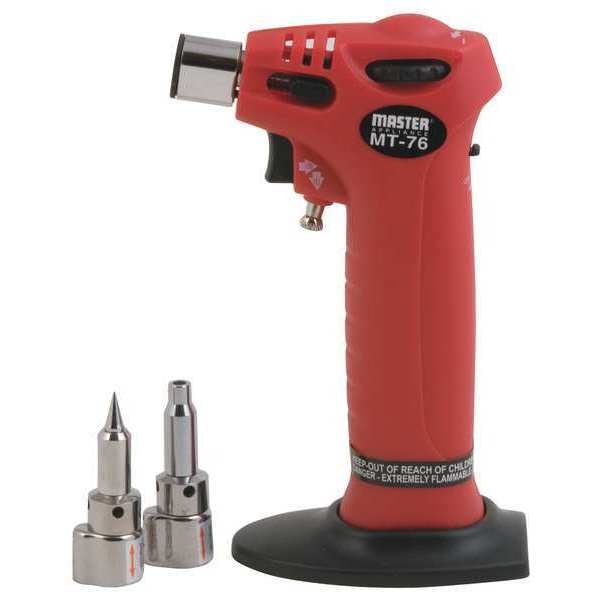 Microtorch, 2500 F, Butane, w/ 2 Tips